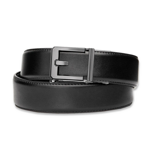 Kore X3 Black Leather Gun Belt 1,5"
