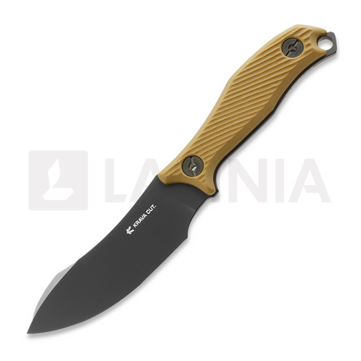 KravaCut Gadyuka kniv, coyote