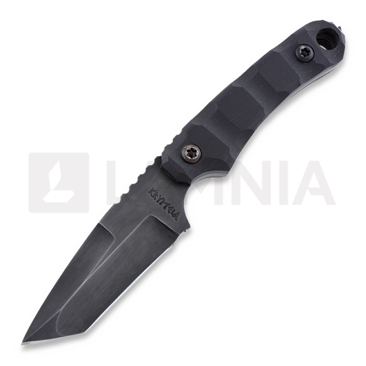 Krypteia Deimos Tactical grind knife, black