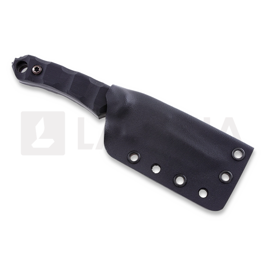 Krypteia Deimos Tactical grind kniv, sort