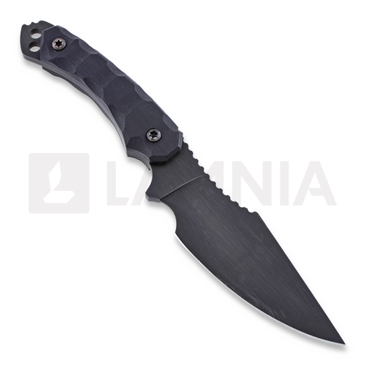 Krypteia Ehidna kniv, sort