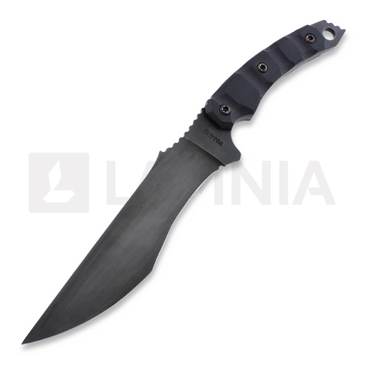 Krypteia Kerberus kniv, sort
