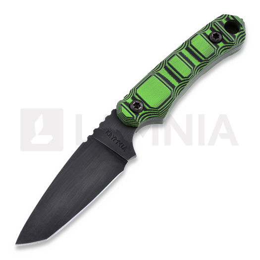 Krypteia Lycos nož, toxic green-black