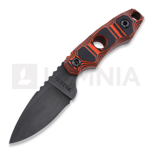 Krypteia Sigrun G10 veitsi, black/orange