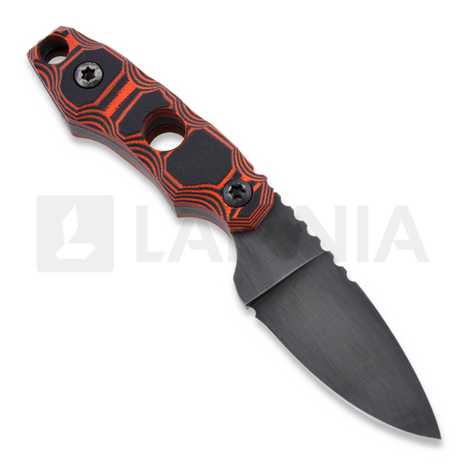 Krypteia Sigrun G10 kniv, black/orange