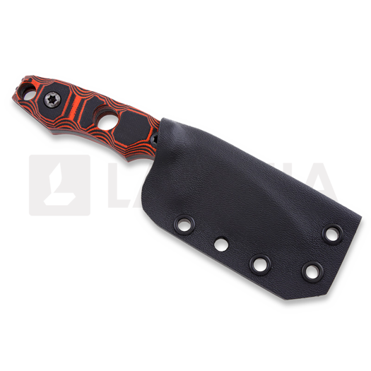 Krypteia Sigrun G10 kniv, black/orange