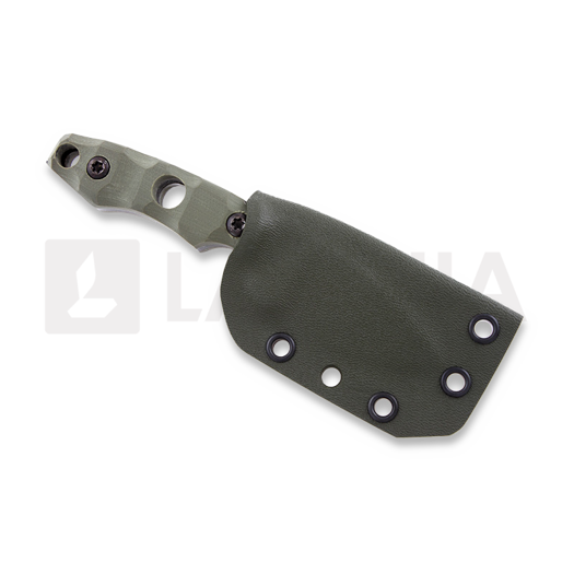 Krypteia Sigrun G10 kniv, olivengr&oslash;nn