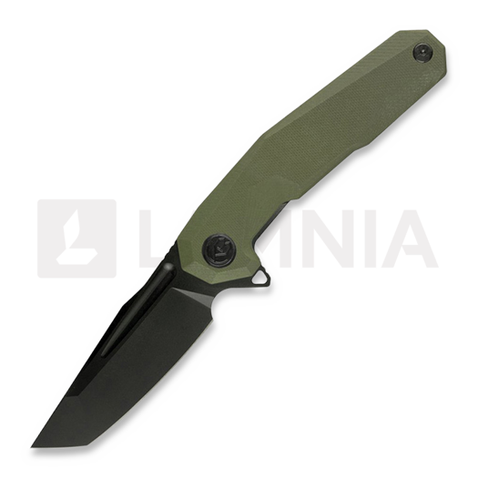 Kubey 237 Linerlock 折叠刀, 綠色