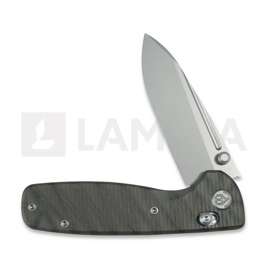 Kubey Bluff Crossbar Lock Flame Ti Taschenmesser