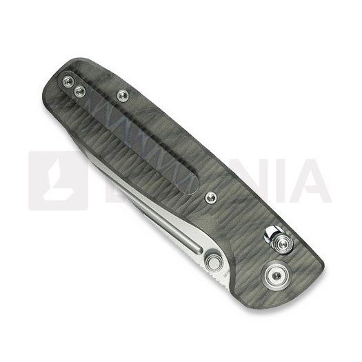 Kubey Bluff Crossbar Lock Flame Ti Taschenmesser