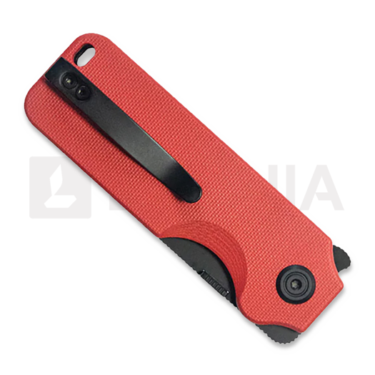 Kubey Boxer Linerlock Red kääntöveitsi