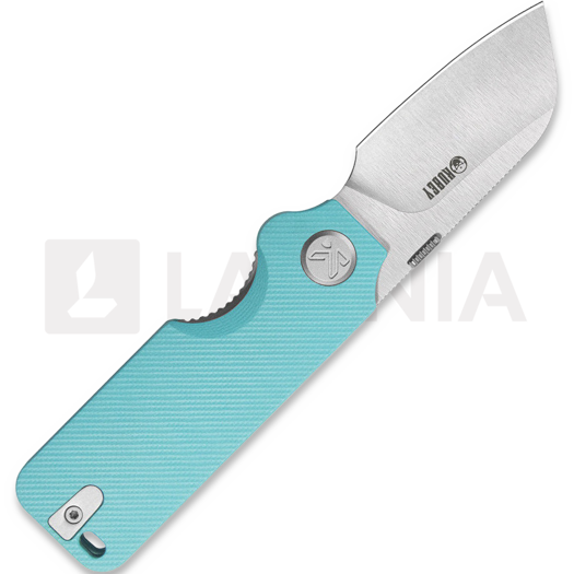 Kubey Boxer Linerlock Tiffany Blue foldekniv