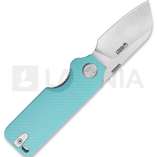 Nóż składany Kubey Boxer Linerlock Tiffany Blue