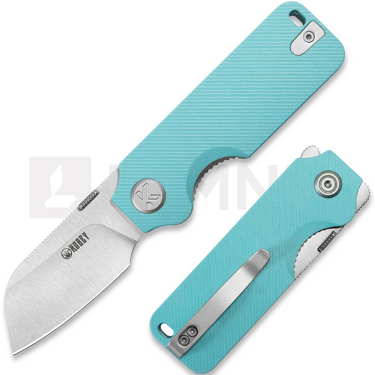 Kubey Boxer Linerlock Tiffany Blue kääntöveitsi