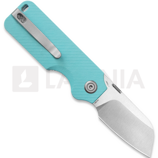 Kubey Boxer Linerlock Tiffany Blue folding knife