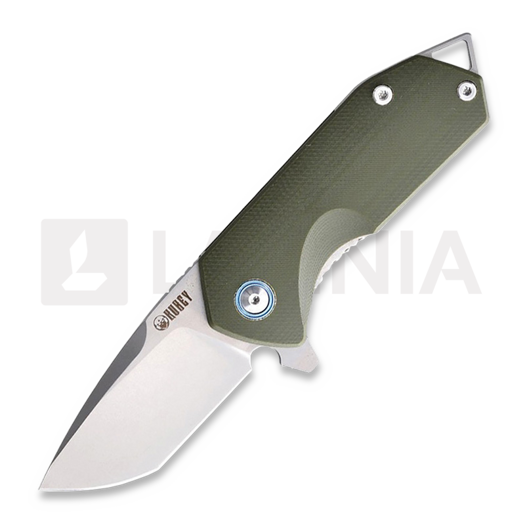 Saliekams nazis Kubey EDC Linerlock Green
