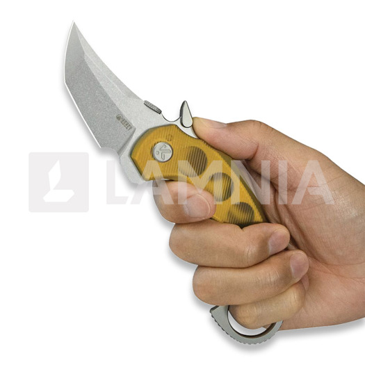 Saliekams nazis Kubey Jaw Karambit - Ultem