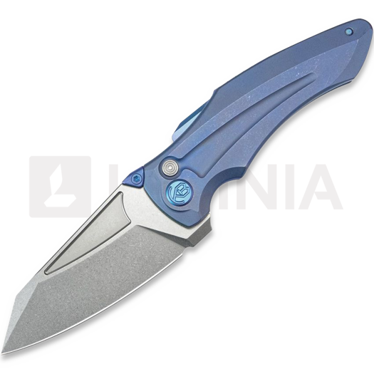 Nóż składany Kubey Sumo 20 CV Blue Ti