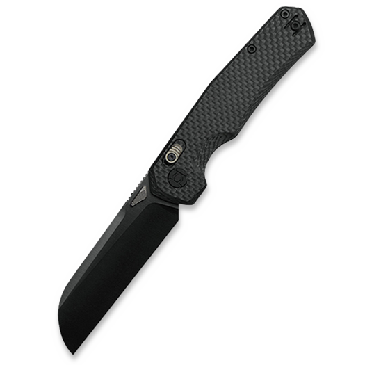 Складний ніж Kunwu Knives Chad - DLC - Carbon Fiber, чорний
