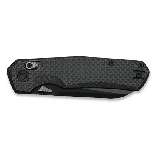 Складний ніж Kunwu Knives Chad - DLC - Carbon Fiber, чорний