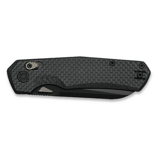 Skladací nôž Kunwu Knives Chad - DLC - Carbon Fiber, čierna