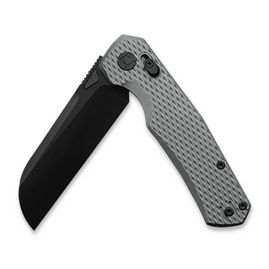 Kunwu Knives Chad - DLC - Titanium סכין מתקפלת, Diamond Texture