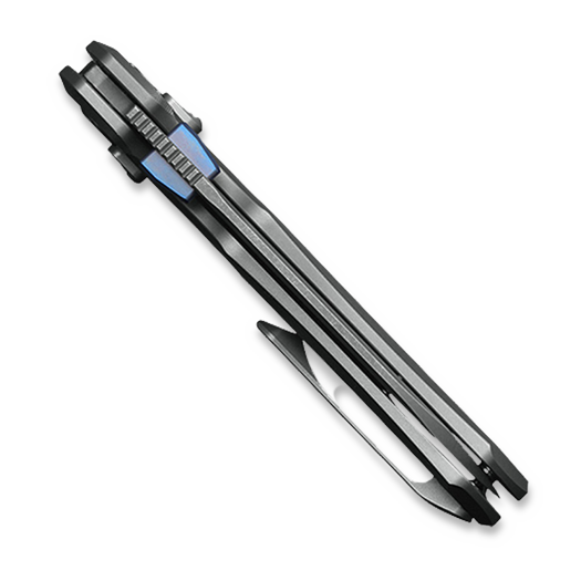 Складний ніж Kunwu Knives Chad - Stonewashed - Titanium, Orange Peel Texture