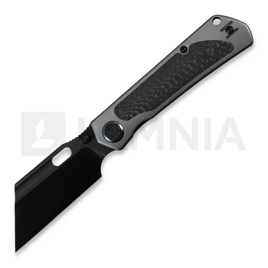 Kunwu Knives Cochise - DLC - Titanium + Carbon Fiber Inlay kääntöveitsi