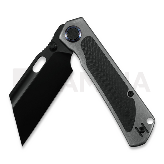 Kunwu Knives Cochise - DLC - Titanium + Carbon Fiber Inlay összecsukható kés