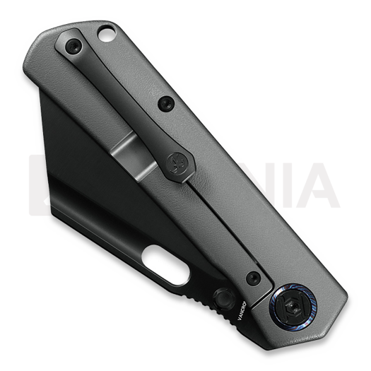 Coltello pieghevole Kunwu Knives Cochise - DLC - Titanium + Carbon Fiber Inlay