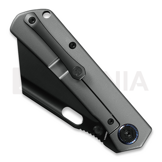 Kunwu Knives Cochise - DLC - Titanium + Carbon Fiber Inlay összecsukható kés