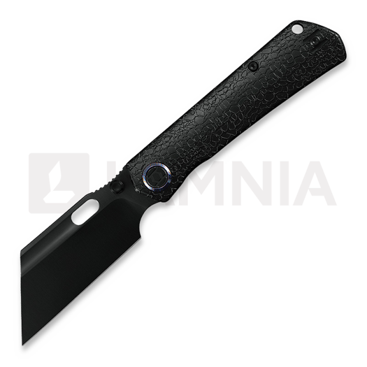 Складний ніж Kunwu Knives Cochise - DLC - Titanium, Honeydew Texture + PVD