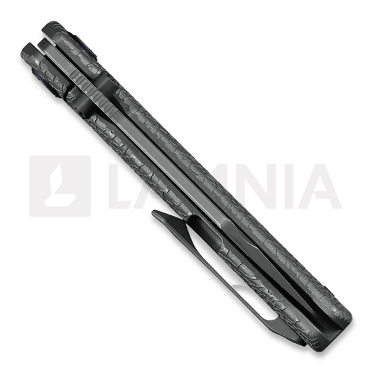 Kunwu Knives Cochise - Honeydew Texture - Stonewashed k&auml;&auml;nt&ouml;veitsi