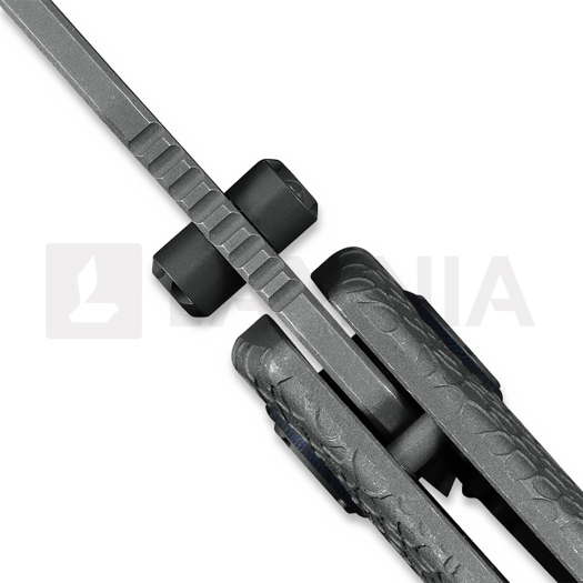 Kunwu Knives Cochise - Honeydew Texture - Stonewashed k&auml;&auml;nt&ouml;veitsi