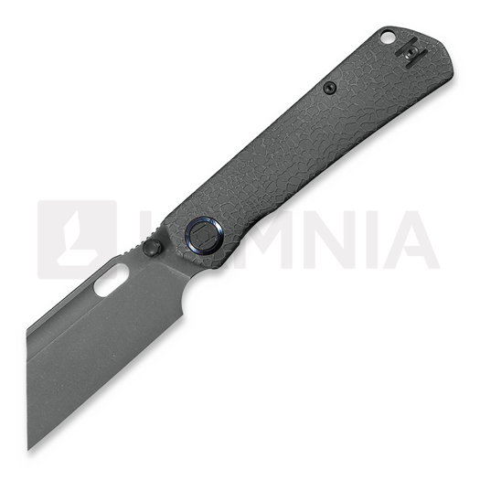 Skladací nôž Kunwu Knives Cochise - Stonewashed - Titanium, Honeydew Texture