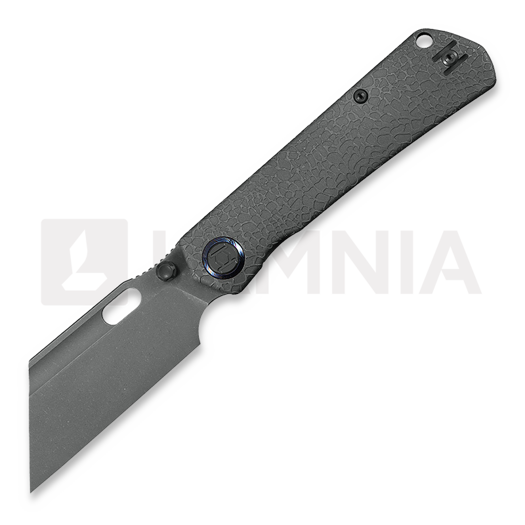 Saliekams nazis Kunwu Knives Cochise - Stonewashed - Titanium, Honeydew Texture