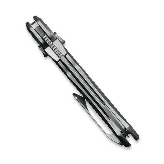 Kunwu Knives Compact Chad - Diamond Texture Ti - Stonewashed folding knife