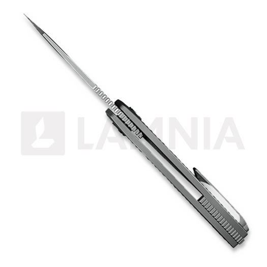 Kunwu Knives ComPadre - Diamond Texture Ti - Satin k&auml;&auml;nt&ouml;veitsi