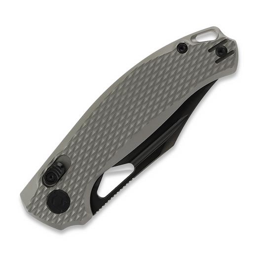 Kunwu Knives Django - Diamond Texture Ti - DLC k&auml;&auml;nt&ouml;veitsi