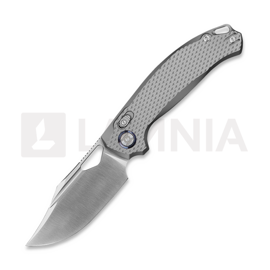 Складний ніж Kunwu Knives Django XL - Satin - Titanium, Diamond Texture