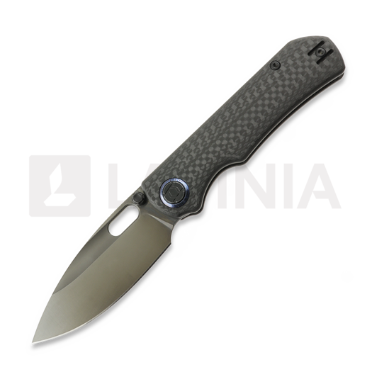 Kunwu Knives Excalibur Compact Verta - DLC - Carbonfiber 折り畳みナイフ
