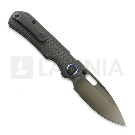 Skladací nôž Kunwu Knives Excalibur Compact Verta - DLC - Carbonfiber