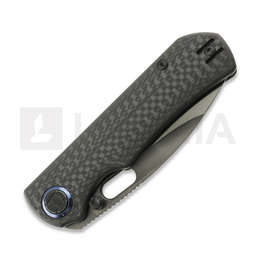 Navalha Kunwu Knives Excalibur Compact Verta - DLC - Carbonfiber