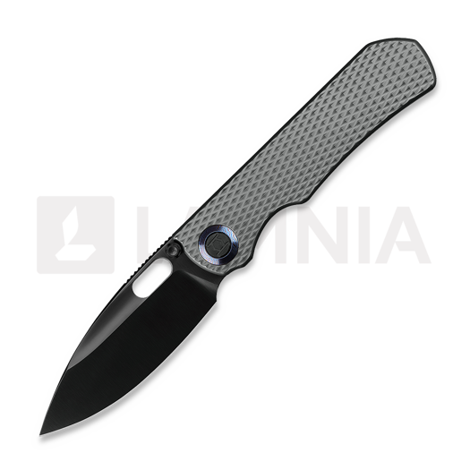 Navalha Kunwu Knives Excalibur - DLC - Titanium, Diamond Texture