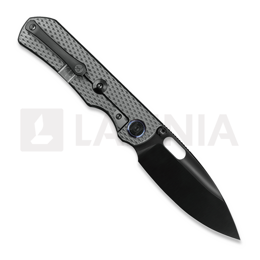 Kunwu Knives Excalibur - DLC - Titanium folding knife, Diamond Texture