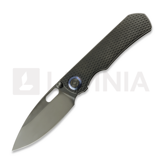 Navalha Kunwu Knives Excalibur - DLC - Titanium, Diamond Texture + DLC