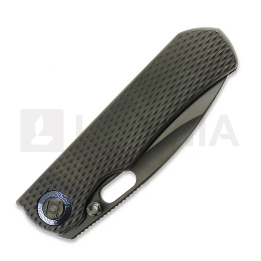 Skladací nôž Kunwu Knives Excalibur - DLC - Titanium, Diamond Texture + DLC