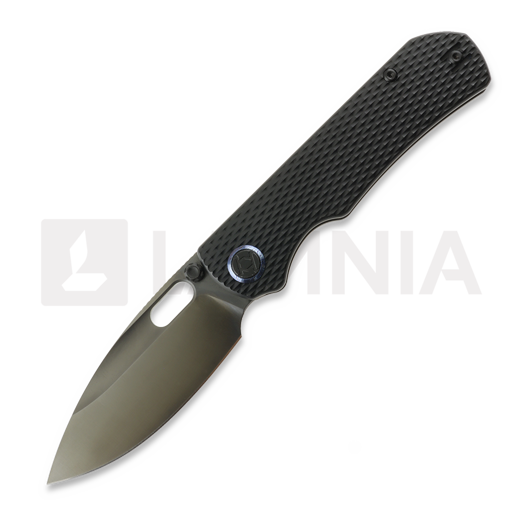 Liigendnuga Kunwu Knives Excalibur Verta - DLC - Titanium, Diamond Texture + PVD
