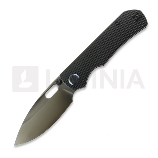 Liigendnuga Kunwu Knives Excalibur Verta - DLC - Titanium, Diamond Texture + PVD