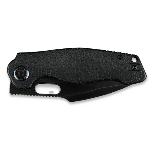 Kunwu Knives Gringo - DLC - Titanium folding knife, Honeydew Texture + DLC